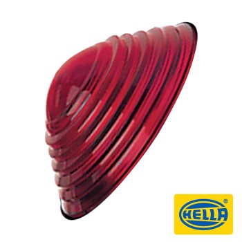 Hella Replacement Red Lens - 2.4602.02